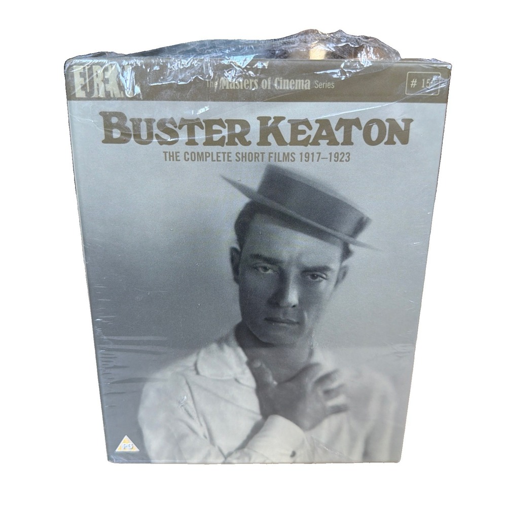 Buster Keaton Complete Short Films 1917 - 1923 Blu-Ray Box Set/Book UK Region B
